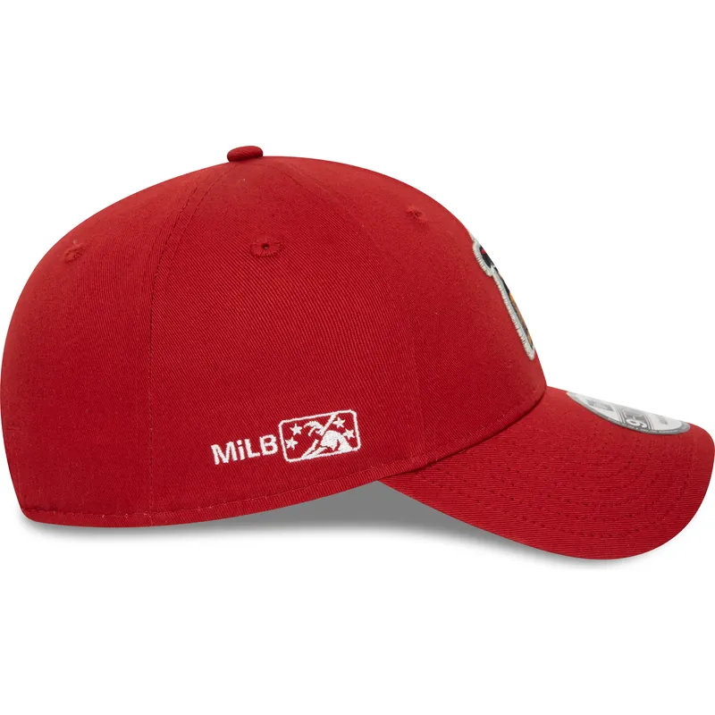cappelli-curva-rosso-cinghia-regolabile-9forty-minor-league-dei-modesto-nuts-milb-di-new-era cappelli-curva-rosso-cinghia-regolabile-9forty-minor-league-dei-modesto-nuts-milb-di-new-era