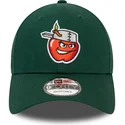cappelli-curva-verde-cinghia-regolabile-9forty-minor-league-dei-fort-wayne-tincaps-milb-di-new-era