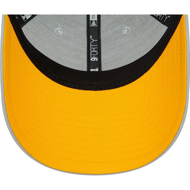 cappelli-curva-grigio-cinghia-regolabile-9forty-character-dei-pato-lucas-looney-tunes-di-new-era