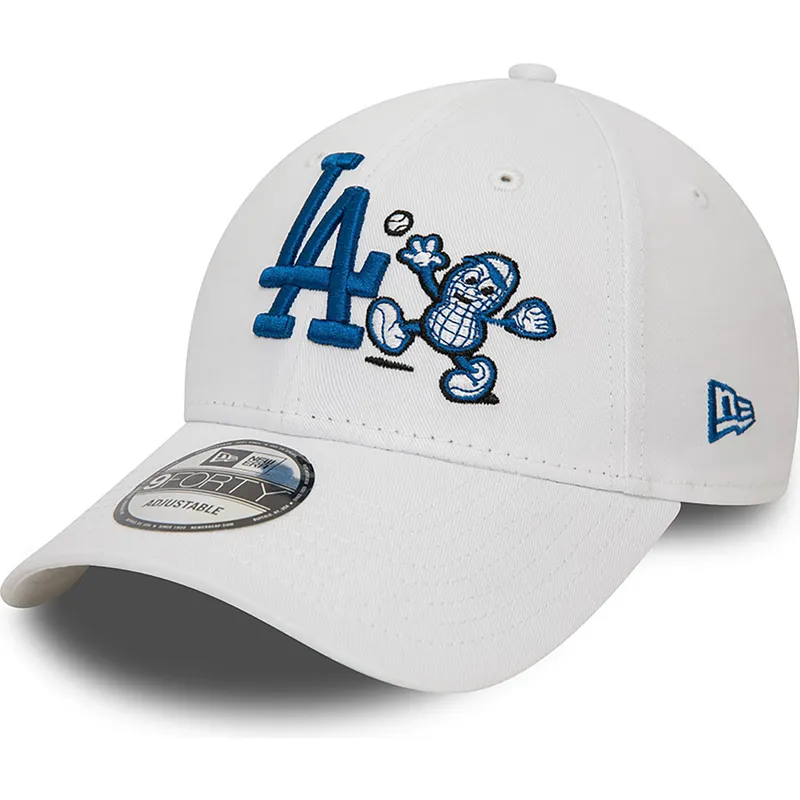cappelli-curva-bianco-cinghia-regolabile-9forty-food-character-dei-los-angeles-dodgers-mlb-di-new-era cappelli-curva-bianco-cinghia-regolabile-9forty-food-character-dei-los-angeles-dodgers-mlb-di-new-era