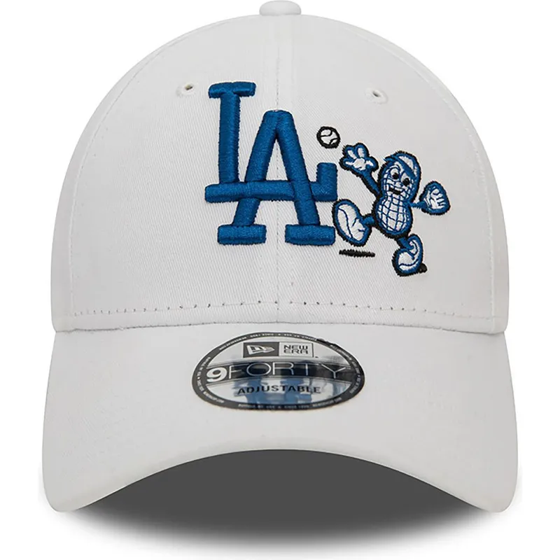 cappelli-curva-bianco-cinghia-regolabile-9forty-food-character-dei-los-angeles-dodgers-mlb-di-new-era cappelli-curva-bianco-cinghia-regolabile-9forty-food-character-dei-los-angeles-dodgers-mlb-di-new-era