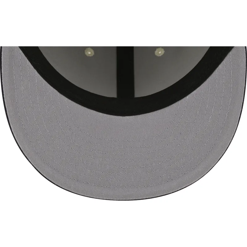 cappello-piatto-beige-e-blu-marino-regolabile-9fifty-retro-crown-denim-dei-new-york-yankees-mlb-di-new-era