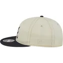cappello-piatto-beige-e-blu-marino-9fifty-retro-crown-denim-di-atlanta-braves-mlb-di-new-era