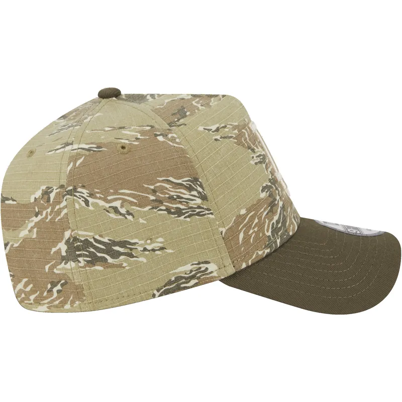 cappellino-curvo-camouflage-snapback-9forty-a-frame-two-tone-tiger-dei-los-angeles-dodgers-mlb-di-new-era