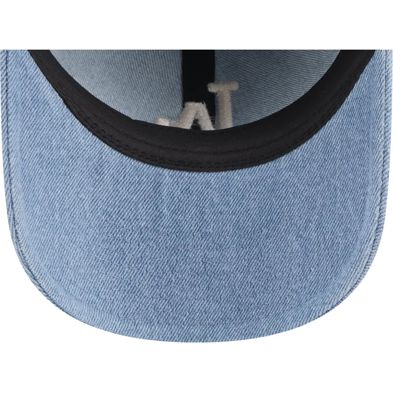 cappello-curvo-blu-regolabile-9twenty-washed-denim-dei-los-angeles-dodgers-mlb-di-new-era