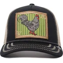 cappello-trucker-nero-e-beige-gallo-ye-olde-cock-the-farm-retro-classic-di-goorin-bros