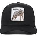 cappellino-trucker-nero-chacal-jackal-the-farm-premium-di-goorin-bros