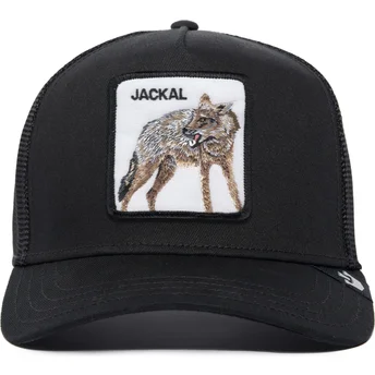 Cappellino trucker nero chacal Jackal The Farm Premium di Goorin Bros.