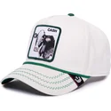 cappello-snapback-bianco-con-visiera-curva-cash-cow-100-the-farm-all-over-canvas-di-goorin-bros
