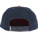 berretto-piatto-blu-marino-e-marrone-snapback-lupo-lone-wolf-one-pack-the-farm-flats-di-goorin-bros