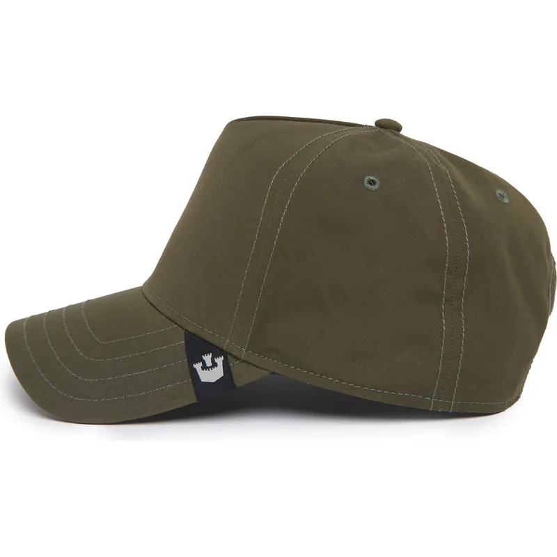 cappellino-curvo-verde-snapback-the-farm-nude-di-goorin-bros
