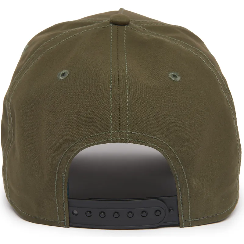 cappellino-curvo-verde-snapback-the-farm-nude-di-goorin-bros