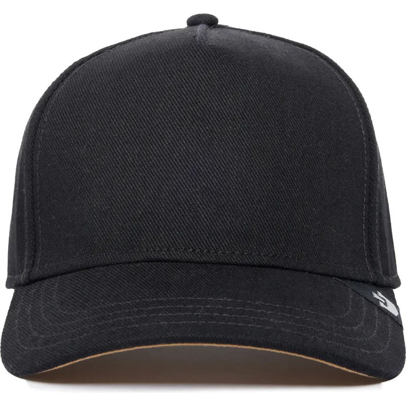 cappellino-nero-snapback-the-farm-nude-denim-di-goorin-bros