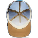 cappello-snapback-blu-curvo-the-farm-nude-denim-di-goorin-bros