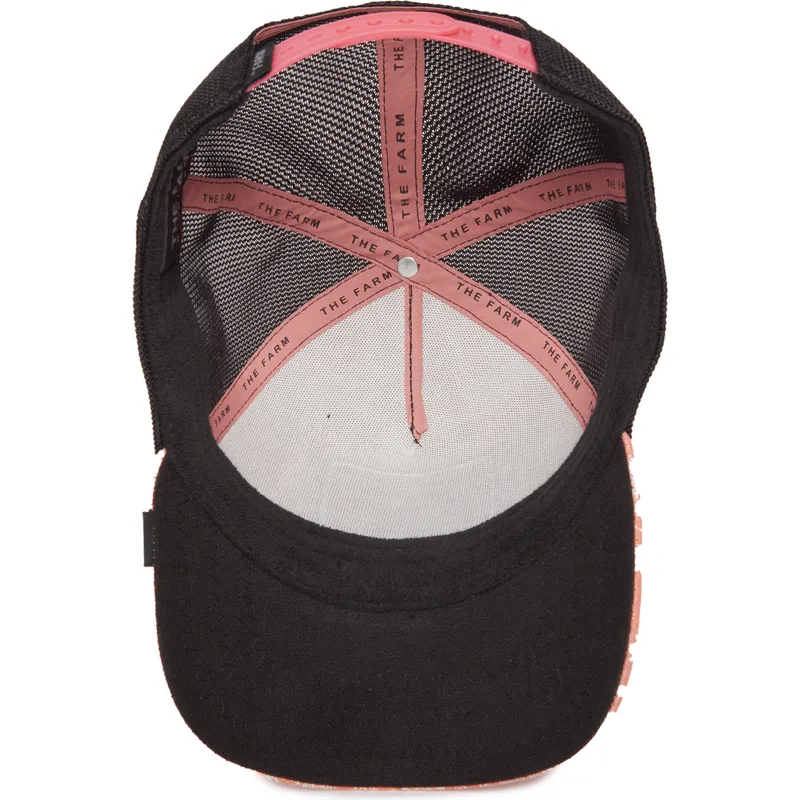 Cappellino Trucker Goorin Bros. The Suede Cheetah – Nero – Visiera Curva – Taglia Unica Regolabile