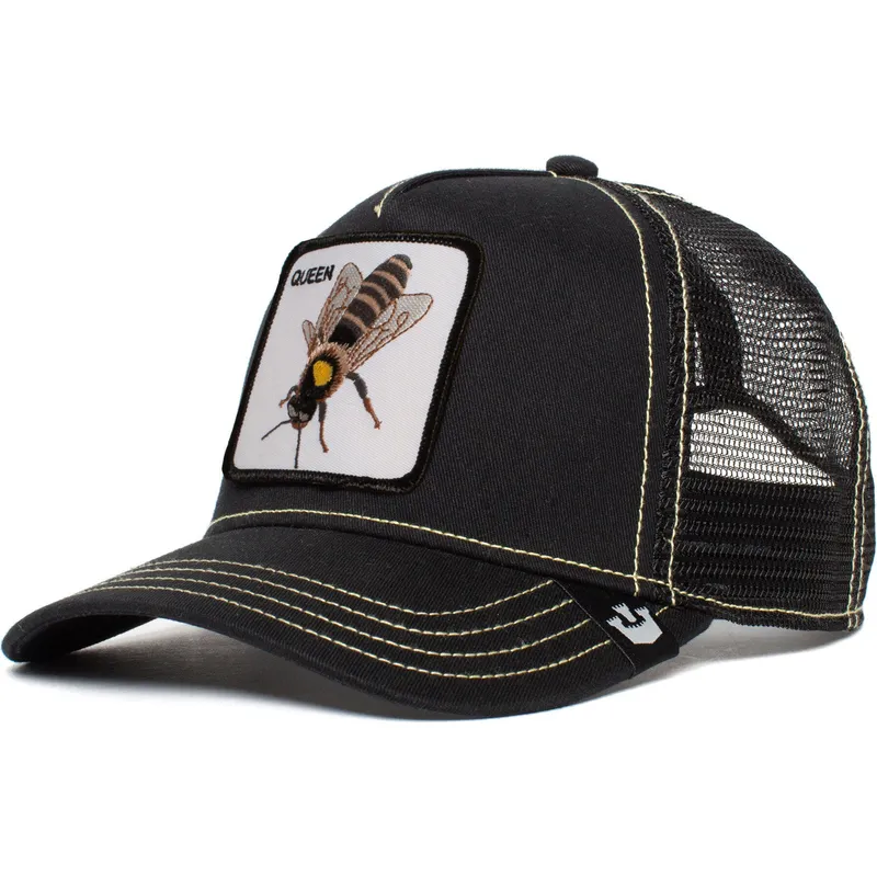 gorra-trucker-nera-ape-the-queen-bee-the-farm-di-goorin-bros