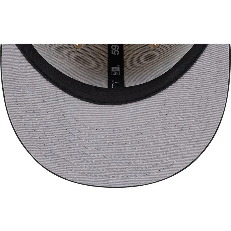 cappelli-piatta-marrone-regolato-59fifty-team-landscape-dei-new-york-yankees-mlb-di-new-era