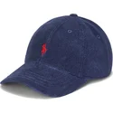 cappelli-curva-blu-marino-cinghia-regolabile-di-polo-ralph-lauren