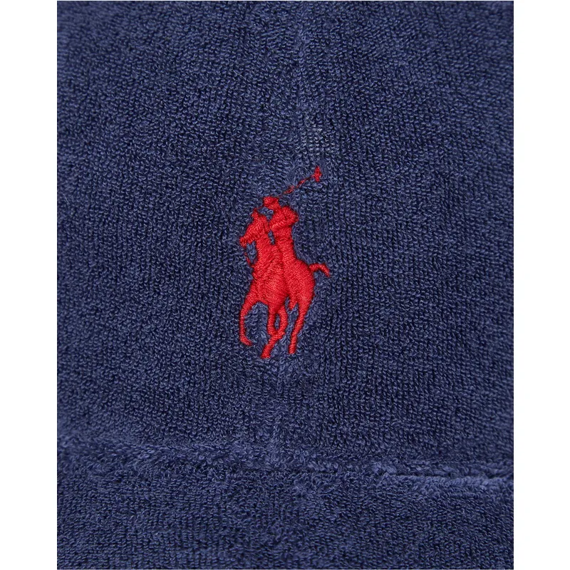 cappelli-curva-blu-marino-cinghia-regolabile-di-polo-ralph-lauren