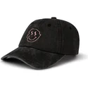 cappellino-curvo-nero-regolabile-smiley-face-di-pica-pica