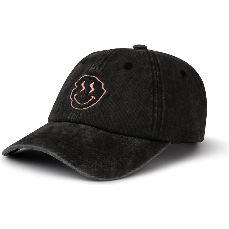 cappelli-curva-nero-cinghia-regolabile-di-pica-pica