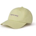cappello-curvo-giallo-regolabile-feng-shui-mind-di-pica-pica