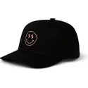 cappellino-nero-snapback-con-visiera-curva-smiley-face-di-pica-pica