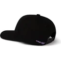 cappellino-nero-snapback-con-visiera-curva-smiley-face-di-pica-pica