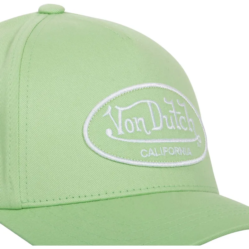 cappellino-visiera-curva-verde-regolabile-lof-cb-c7-di-von-dutch