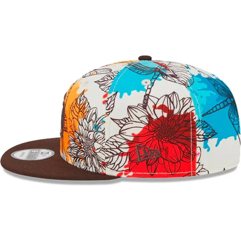 cappelli-piatta-multicolore-snapback-9fifty-spring-dei-san-diego-padres-mlb-di-new-era