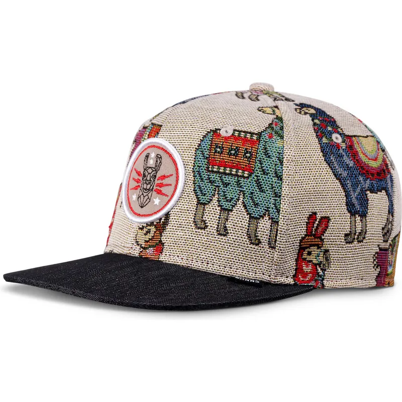 cappelli-curva-beige-snapback-di-djinns