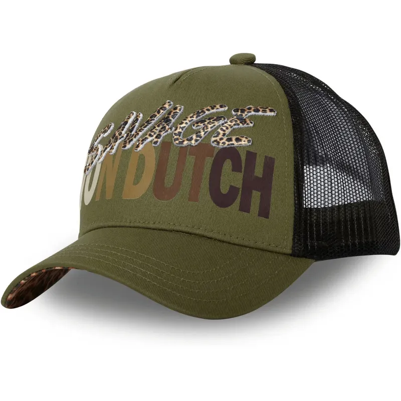 cappellino-trucker-verde-e-nero-savage-k-di-von-dutch