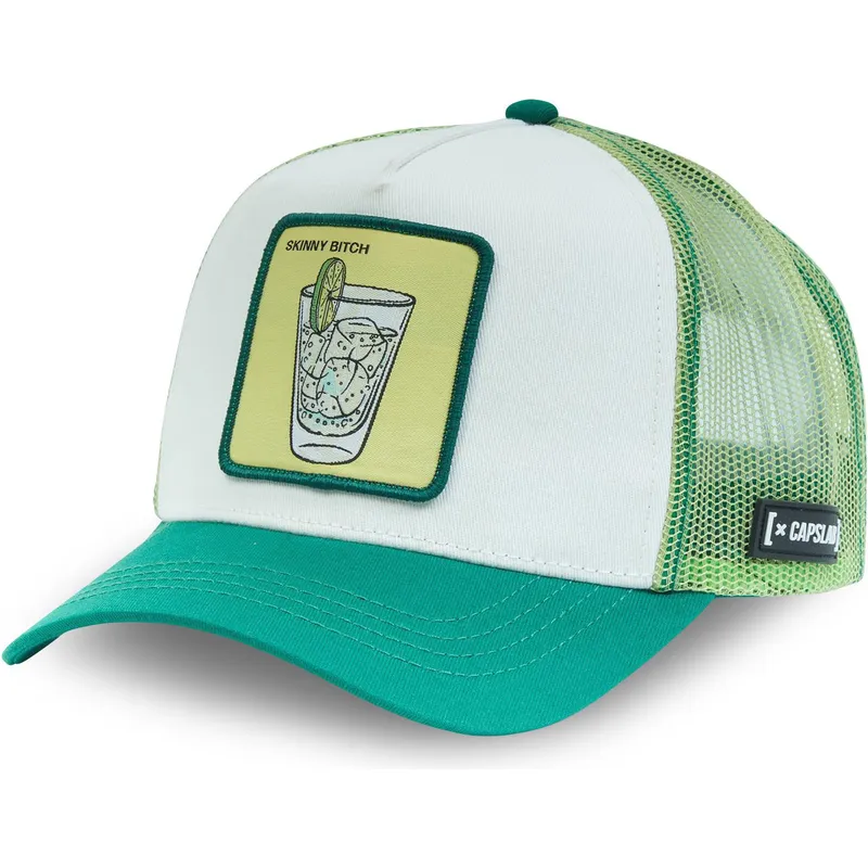 cappelli-curva-verde-snapback-skinny-bitch-cocktail-di-capslab