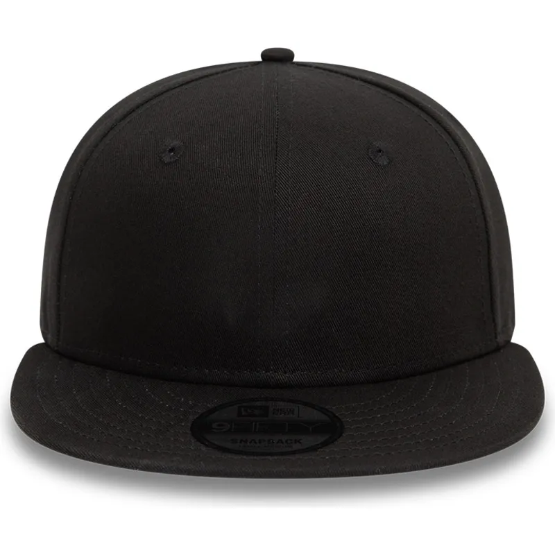 cappello-piatto-nero-snapback-9fifty-cotton-di-new-era
