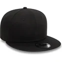cappello-piatto-nero-snapback-9fifty-cotton-di-new-era