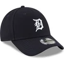 cappellino-visiera-curva-blu-marino-regolabile-9forty-the-league-di-detroit-tigers-mlb-di-new-era