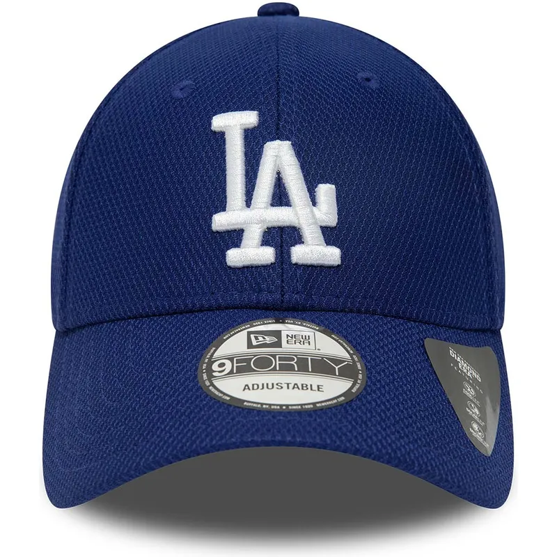cappelli-curva-blu-cinghia-regolabile-9forty-diamond-era-essential-dei-los-angeles-dodgers-mlb-di-new-era cappelli-curva-blu-cinghia-regolabile-9forty-diamond-era-essential-dei-los-angeles-dodgers-mlb-di-new-era
