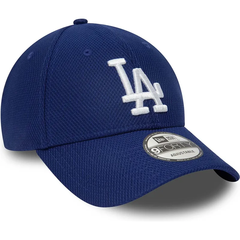 cappelli-curva-blu-cinghia-regolabile-9forty-diamond-era-essential-dei-los-angeles-dodgers-mlb-di-new-era cappelli-curva-blu-cinghia-regolabile-9forty-diamond-era-essential-dei-los-angeles-dodgers-mlb-di-new-era