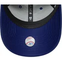 cappelli-curva-blu-cinghia-regolabile-9forty-diamond-era-essential-dei-los-angeles-dodgers-mlb-di-new-era