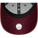 cappelli-curva-rosso-cinghia-regolabile-granate-granate-9forty-jersey-essential-dei-new-york-yankees-mlb-di-new-era