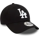 cappellino-curvo-nero-regolabile-9forty-repreve-league-essential-los-angeles-dodgers-mlb-di-new-era