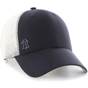 Cappellino trucker nero di New York Yankees MLB Suspense di 47 Brand