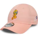 cappellino-curvo-rosa-regolabile-per-bambino-9forty-di-titti-looney-tunes-di-new-era