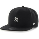 cappellino-visiera-piatta-nero-snapback-di-new-york-yankees-mlb-centerfield-di-47-brand