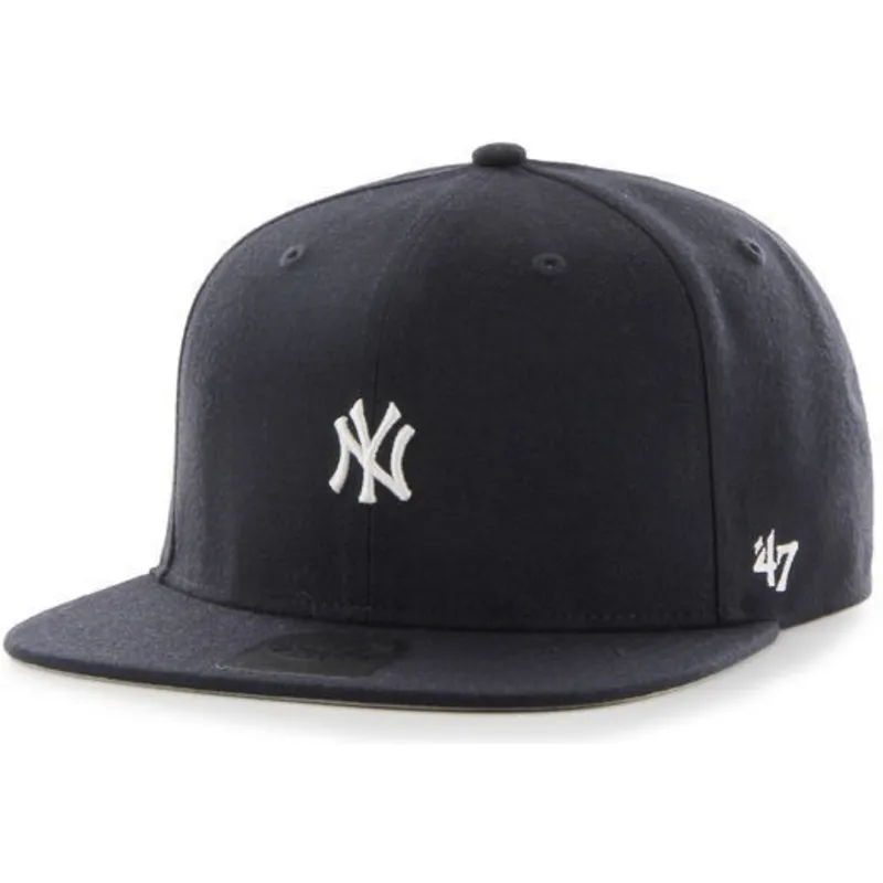 cappelli-piatta-blu-marino-snapback-dei-new-york-yankees-mlb-di-47-brand