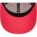 cappellino-curvo-rosa-regolabile-con-logo-rosa-9forty-league-essential-dei-new-york-yankees-mlb-di-new-era