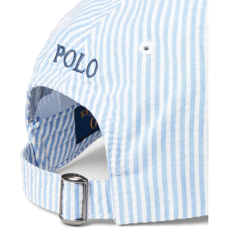 cappelli-curva-blu-cinghia-regolabile-di-polo-ralph-lauren