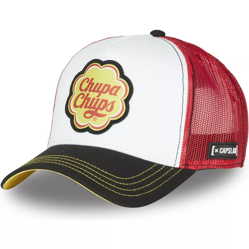 capslab-chupa-chups-log2-ct-white-red-and-black-trucker-hat
