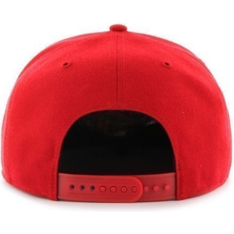 cappellino-visiera-piatta-rosso-snapback-di-new-york-yankees-mlb-centerfield-di-47-brand