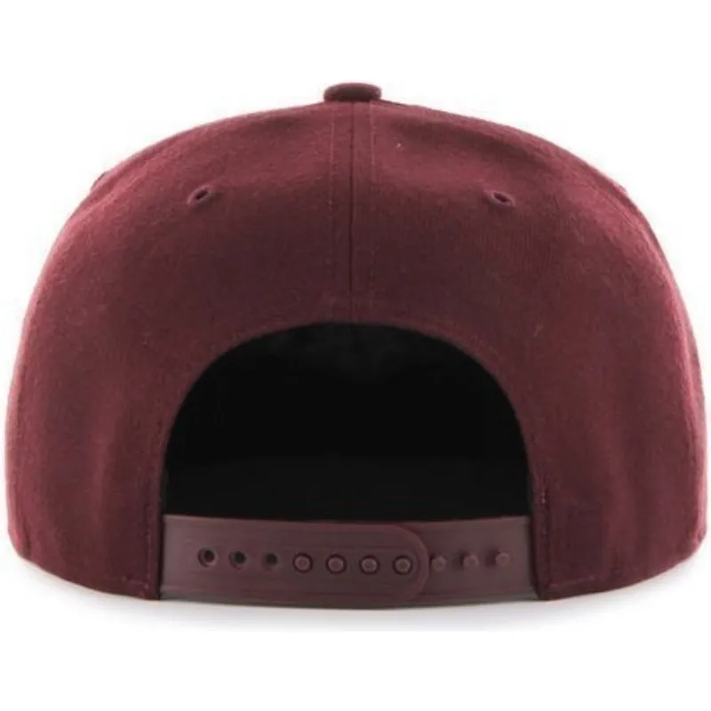 cappelli-piatta-rosso-snapback-granate-grande-dei-new-york-yankees-mlb-di-47-brand